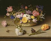 Ambrosius Bosschaert, Flower Still Life